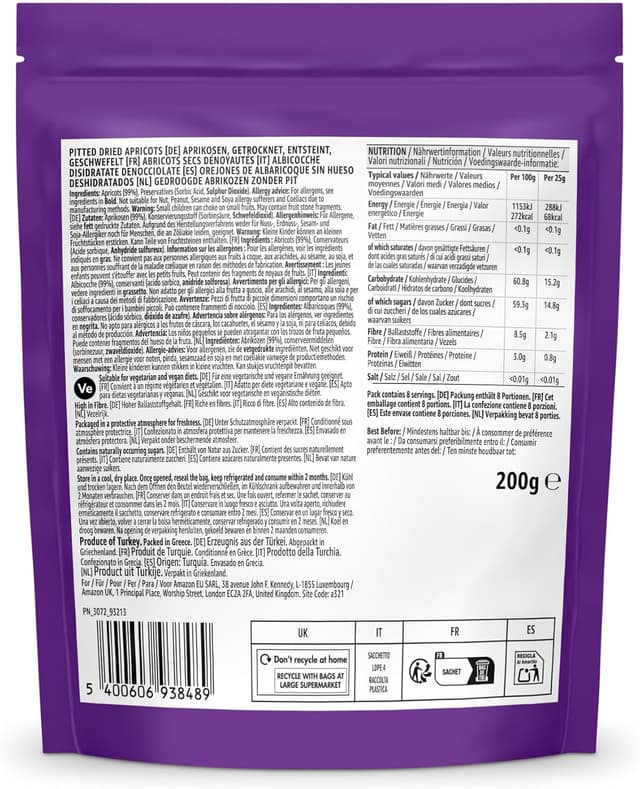 Thumbnail 1 de By Amazon Albaricoques Deshidratados 200 g 🍑