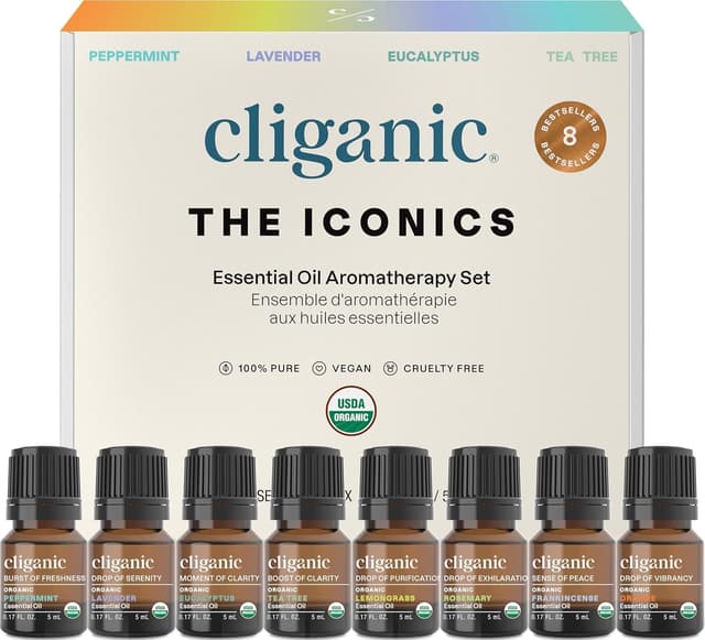 Imagen de Cliganic Essential Oils Gift Set 8-pack en OfertitasTOP
