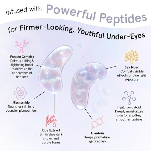 Thumbnail 4 de grace & stella Peptide Under Eye Patches 24 Pairs