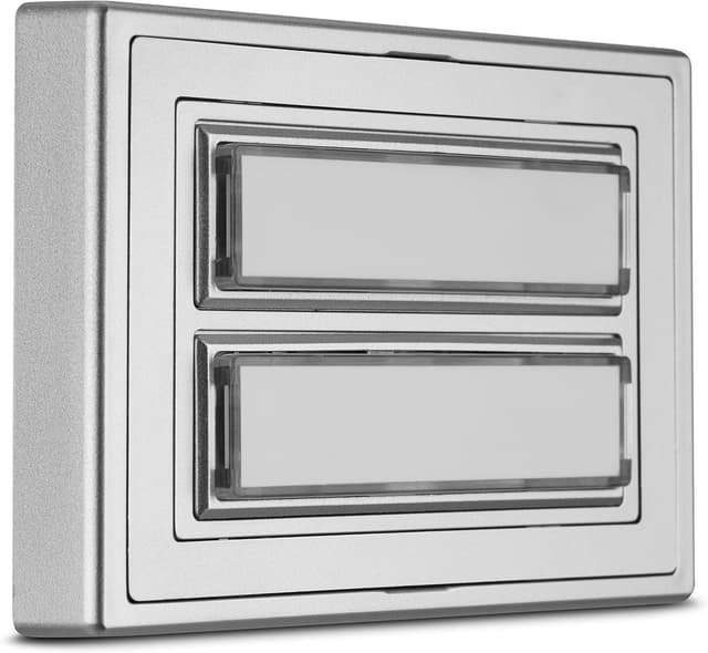 Detalle 2 de REV Ritter 0504340555 Modulo campanello argentato