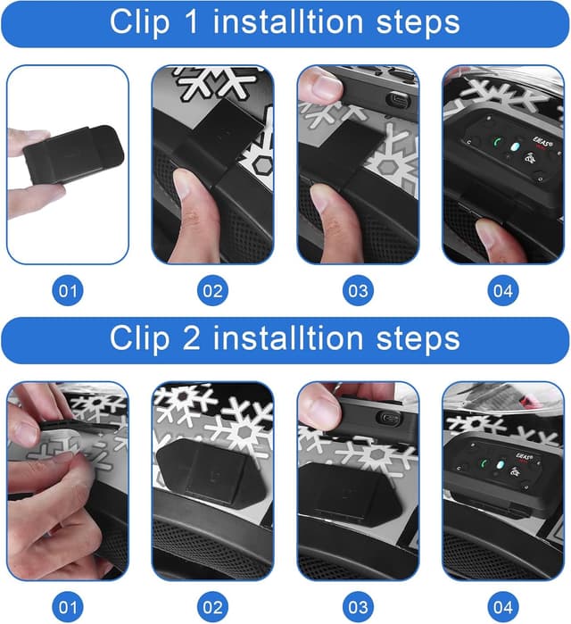 Thumbnail 5 de EJEAS V6 pro Interfono Moto 1200 m