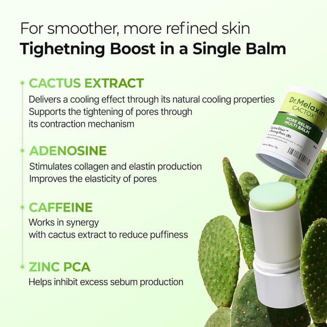Thumbnail 4 de Dr.Melaxin Cactox Pore Relief Balm Stick