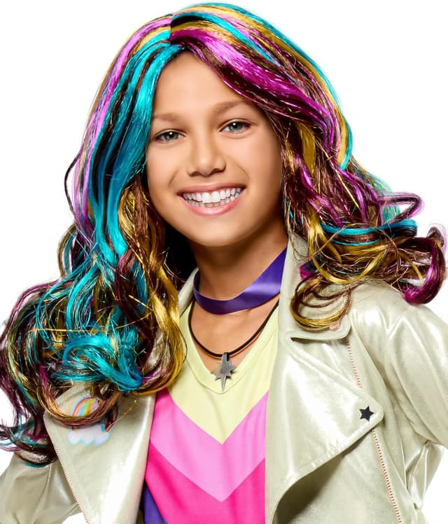 Thumbnail 2 de Rubies Unicorn Academy Sophia Mendoza Wig for Kids 🎭