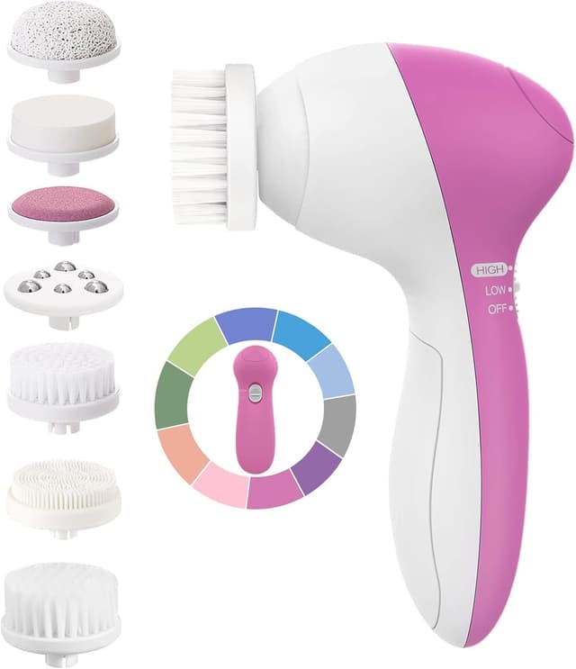 Detalle de COSLUS Spin Brush Face Cleansing 7-in-1