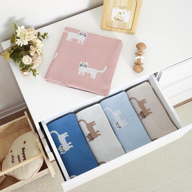 Thumbnail 3 de Hadetoto Baby Blanket for Newborns 100 x 80cm