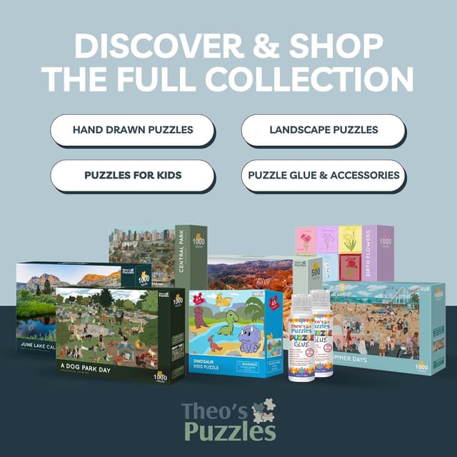 Thumbnail 6 de Theo's Puzzles Birth Month Flower 1000-piece Puzzle 🧩