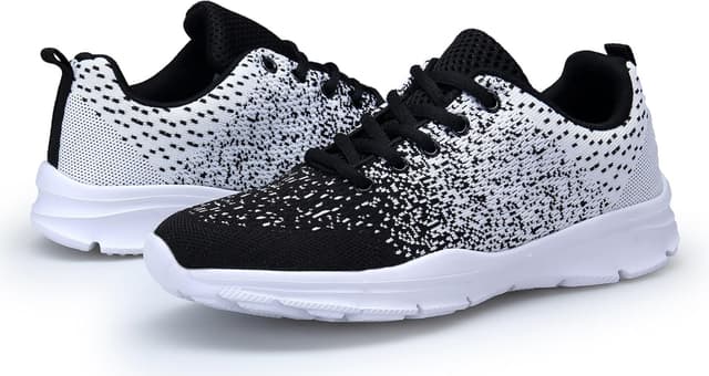 Detalle 2 de KOUDYEN Laufschuhe & Sneaker Atmungsaktiv – leichte Schnür-Turnschuhe für Herren und Damen