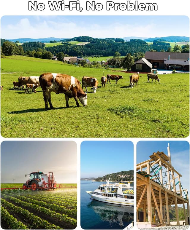 Detalle de Xega 4G LTE Solar Outdoor Camera 4G