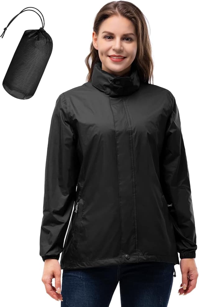 Detalle 2 de 33,000ft women’s rain jacket, packable