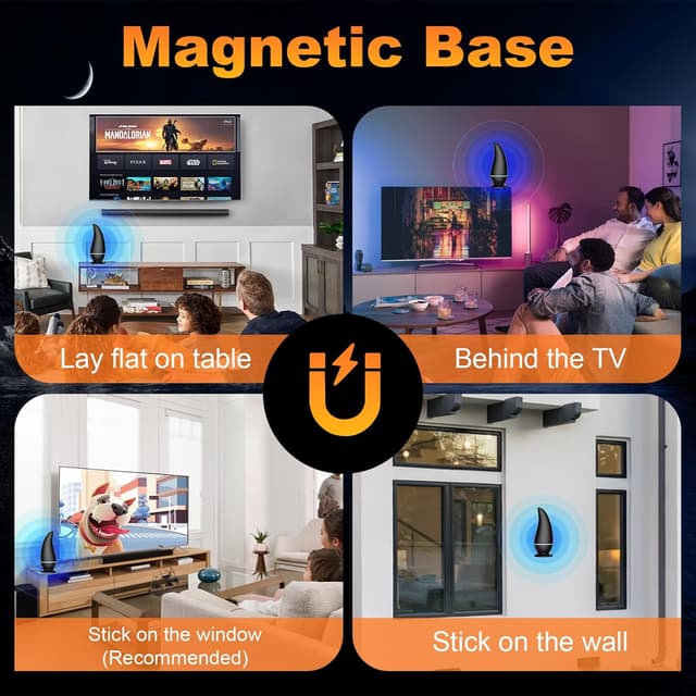 Thumbnail 5 de Indoor TV Aerial Long Range 4K TV Antenna