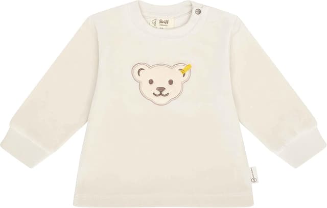 Detalle de Steiff Baby-Sweatshirt ohne Kapuze