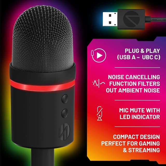 Thumbnail 5 de STEALTH USB Streaming Mikrofon Noise Cancelling