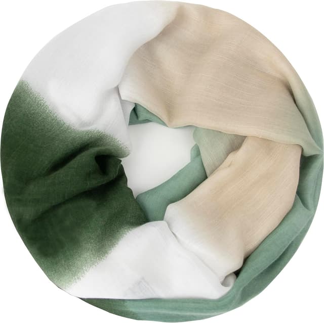 Detalle de Glamexx24 Damen Schal: leichter Langschal als Loop/Schlauchschal mit vielen Farben