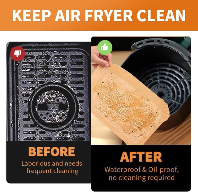 Detalle de Ninja AF300UK/AF400UK 150pc air fryer liners