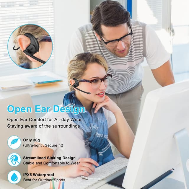 Detalle de iDIGMALL G9 Bluetooth headset 12H