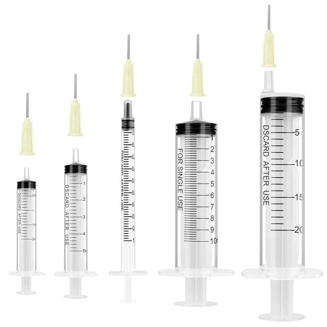 Detalle de OFFCUP Spritzen-Set 1–20 ml Einwegspritzen 🧪