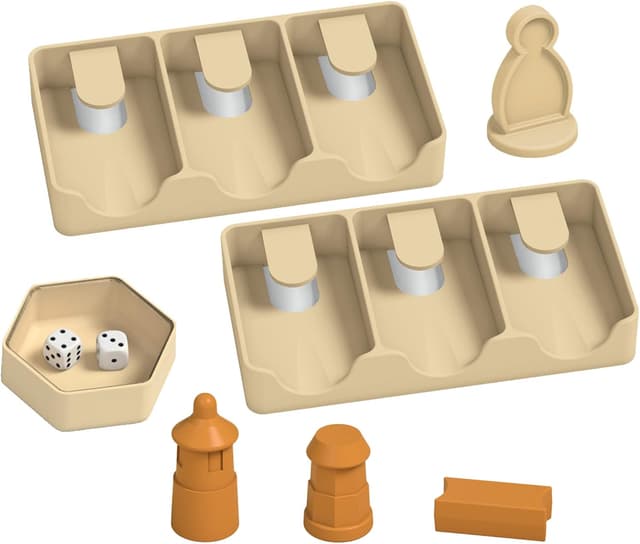 Detalle 2 de CATAN Traveler Compact Edition Board Game (Settle, Trade, and Build) by CATAN Studio