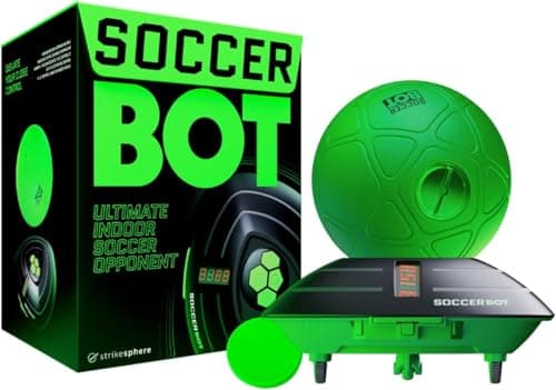 Detalle de Smart Ball Soccerbot (Smart Ball) entrenador personal de fútbol indoor con sensores y pantalla LCD