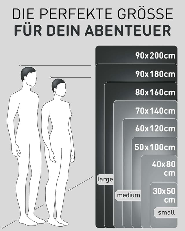 Thumbnail 3 de Fit-Flip Mikrofaser Handtuch kompakt 60×120 cm