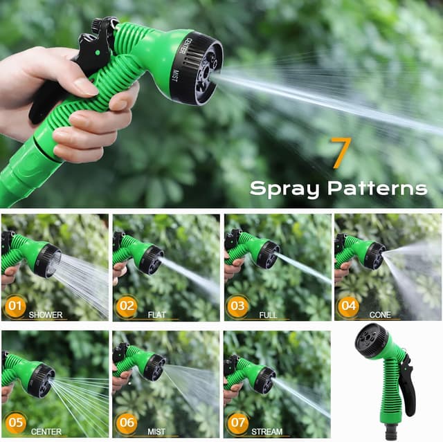 Thumbnail 1 de HOMOZE 100FT Expandable Garden Hose