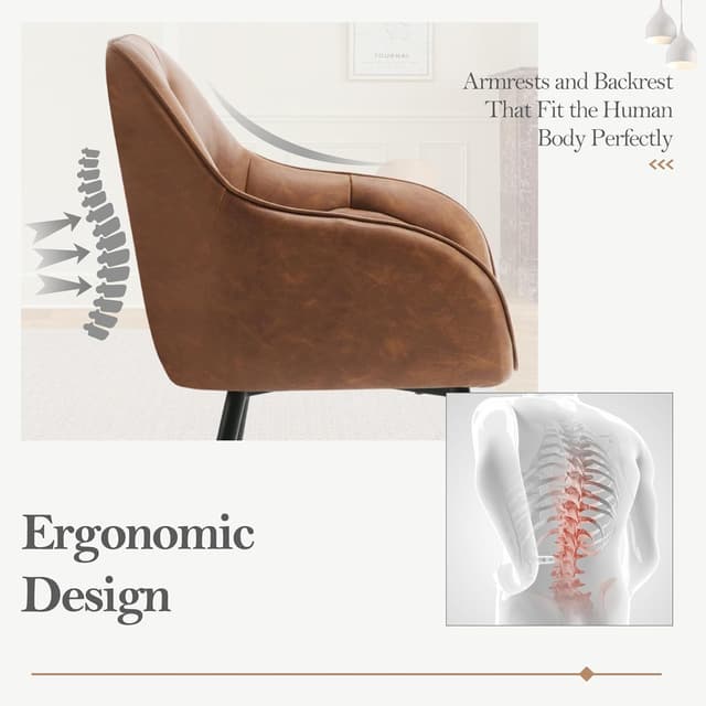 Thumbnail 8 de WOLTU EZS03br-2 Sillas Modernas de Comedor 🪑 con Respaldo