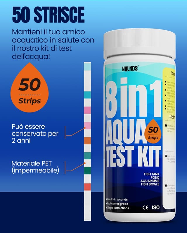 Thumbnail 5 de Wolmds Kit Test Acqua Acquario 8-in-1