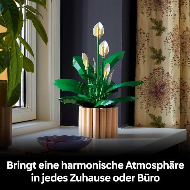 Thumbnail 5 de LEGO Botanicals Friedenslilie 11504 – Kunstblume