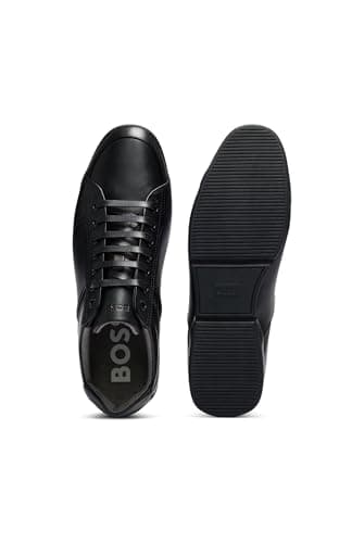 Detalle 2 de BOSS Saturn_Lowp_lux4 A_N Sneaker Negro 43