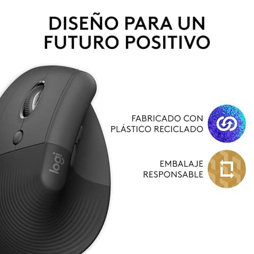 Thumbnail 5 de Logitech Lift Left Ratón ergonómico para zurdos, Bluetooth