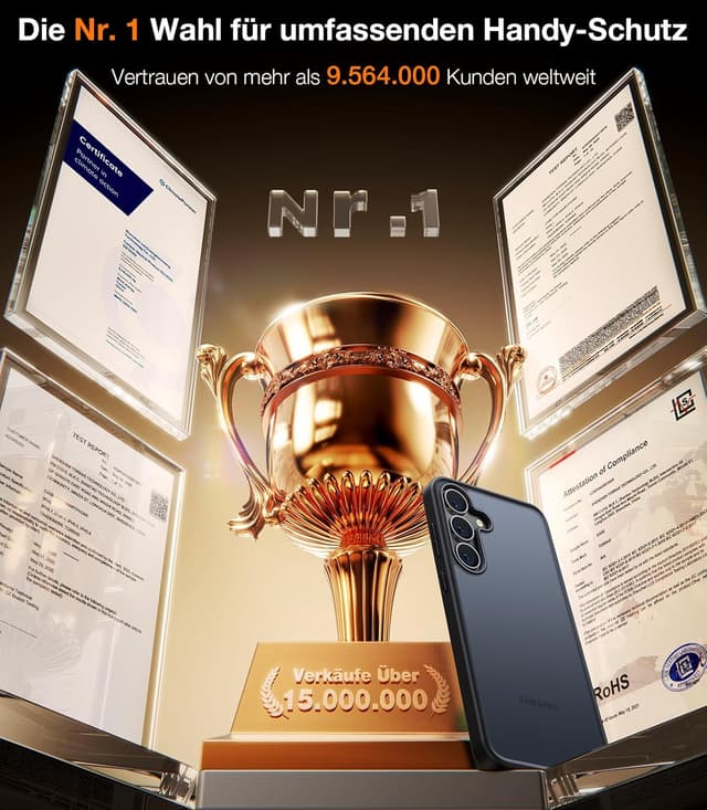 Thumbnail 5 de TORRAS Galaxy S25 Hülle Schutzhülle 360° Schutz