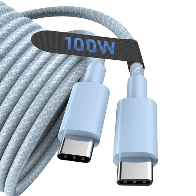 Detalle de USB C to USB C Cable 3M 100W fast charging cable