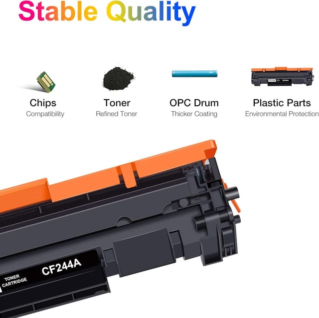 Detalle 2 de Uniwork 44A CF244A Toner Schwarz, 2er-Pack