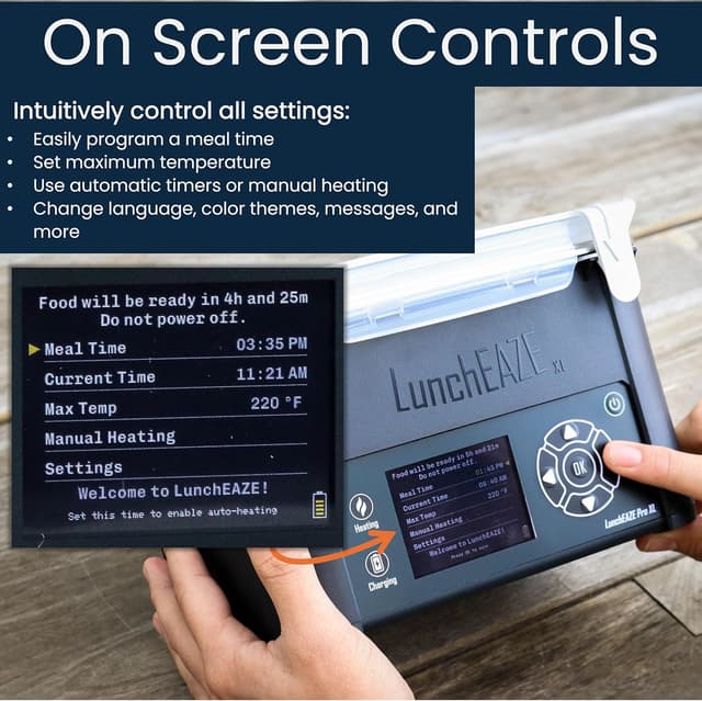 Thumbnail 6 de LunchEAZE XL Heated 6-Cup Lunch Box