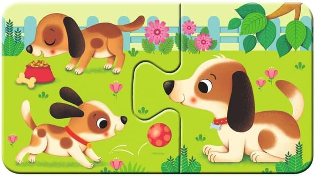 Thumbnail 6 de Ravensburger My First Puzzle 03123 « Animaux et leurs petits » (9 x 2 pièces) dès 2 ans
