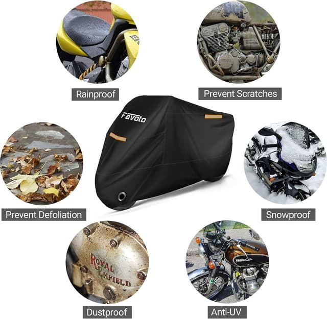 Thumbnail 1 de Favoto Motorbike Cover XXL 245 x 105 x 125 cm