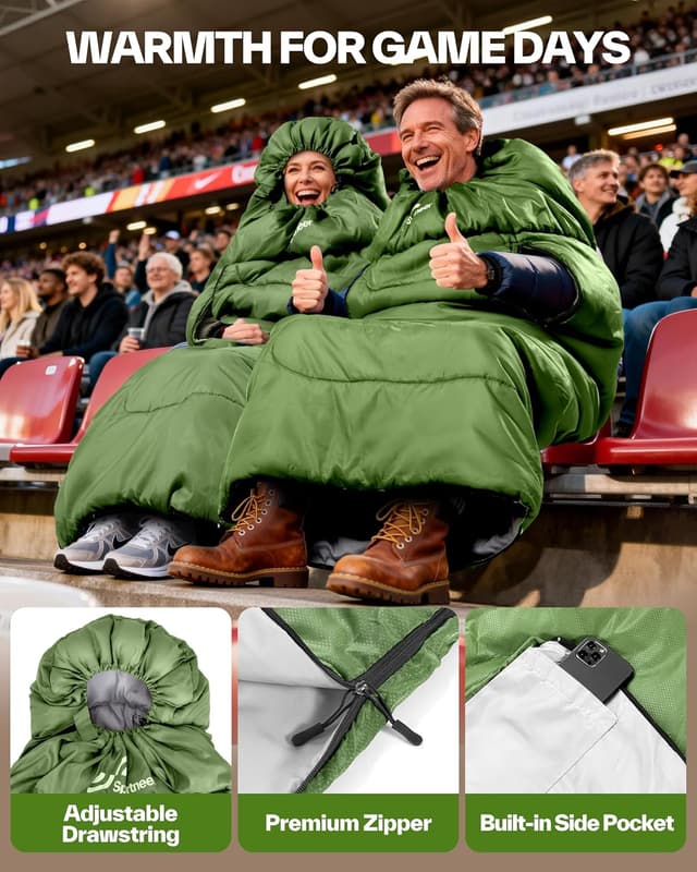 Thumbnail 3 de Sportneer Sacco a pelo 3-4 stagioni 220x84