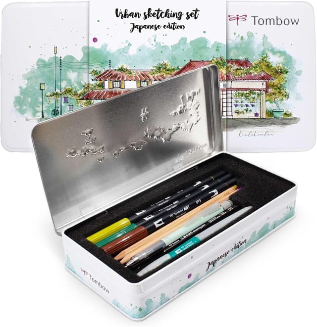 Detalle de Tombow Urban Sketching Japan Edition