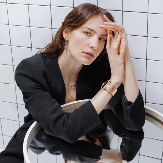 Thumbnail 6 de LULULOOK Milanese Loop Magnetic Clasp Stainless Steel Band for Apple Watch (Series 11 to 1/SE, incl. Ultra models)