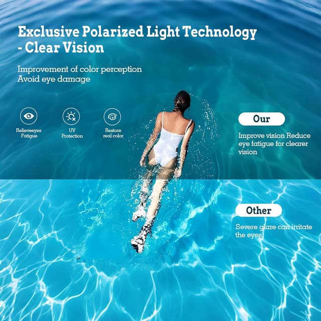 Thumbnail 5 de Hauibela Lunettes de natation Anti buée