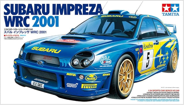 Thumbnail 6 de Tamiya 24240 Subaru Impreza WRC 01 1/24 maquette