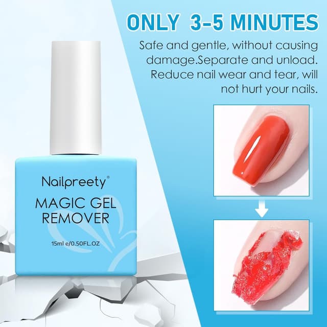 Thumbnail 4 de 2 Piezas Removedor de Esmalte Gel 3 en 1