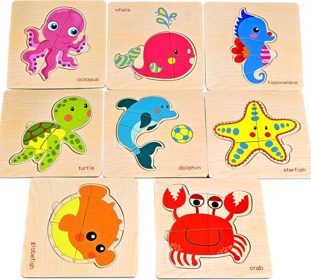 Thumbnail 6 de GOLDGE Puzzle 16 piezas para 1–5 años