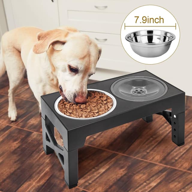 Thumbnail 5 de Polegas 3-in-1 Raised Dog Bowl with Slow Feeder