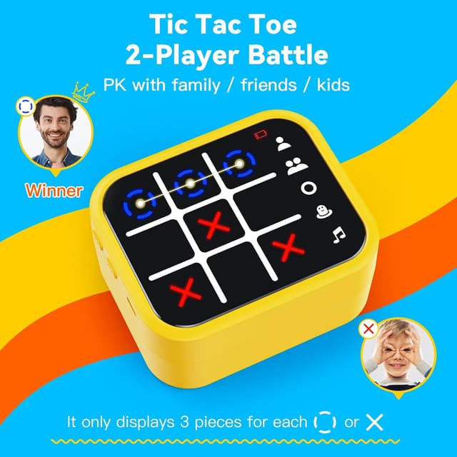 Detalle de Tic Tac Toe Game Box 5-in-1 for travel