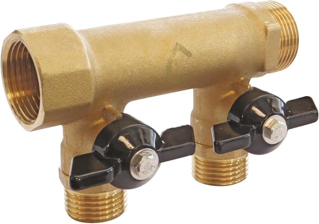 Thumbnail 1 de SOMATHERM FOR YOU colector de latón 2 salidas 20/27