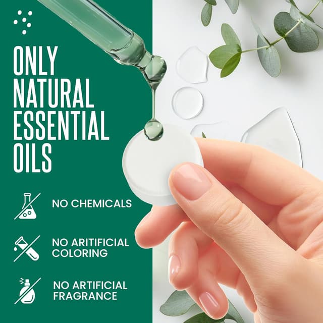 Detalle de Cleverfy Eucalyptus 18 Shower Steamers