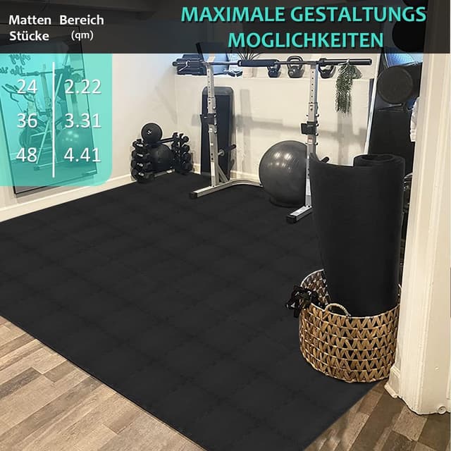 Thumbnail 6 de Bodenschutzmatte 31x31cm, 24er Set đ§