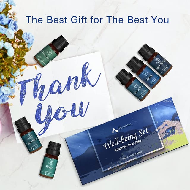 Thumbnail 6 de ASAKUKI Essential Oil Blends Gift Set 6x10ml