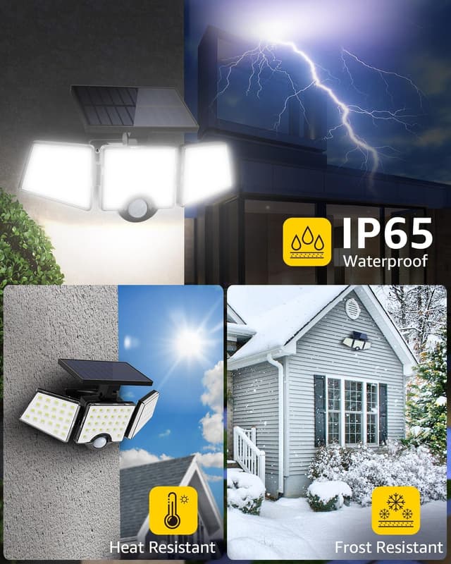Thumbnail 3 de Lepro Solar Security Lights 1200LM