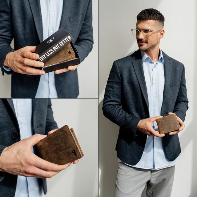 Thumbnail 6 de Berliner Bags Vintage Geldbörse mit RFID-Schutz